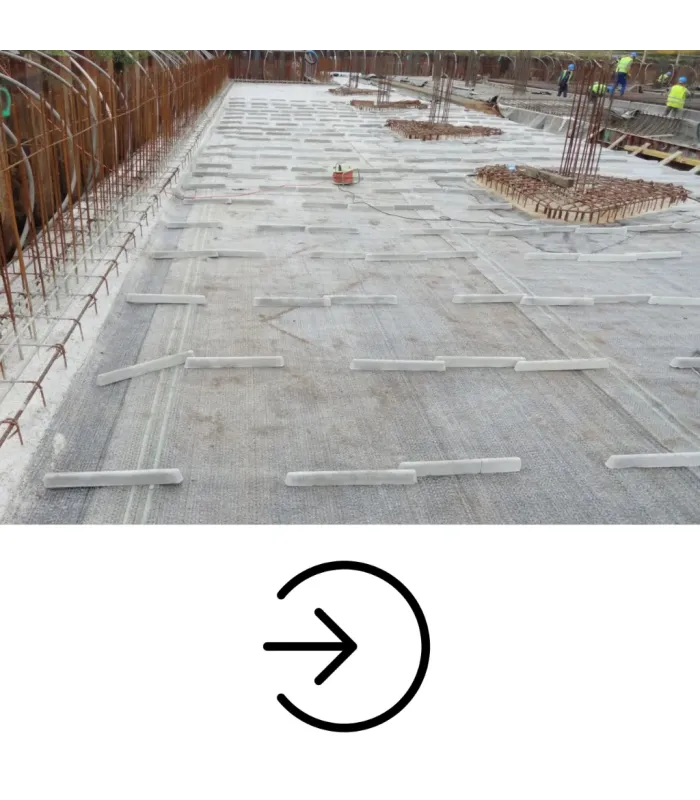 Listwa Betonowa pod Zbrojenie - 50x500 mm - Paleta (650 szt)