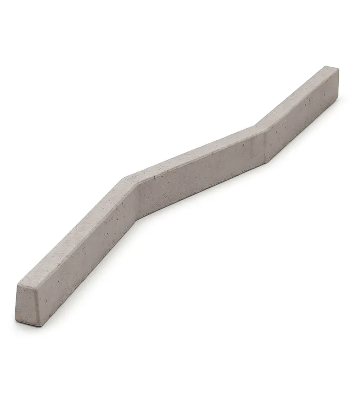 Dystans Betonowy Liniowy - 50x750 mm -  ZYGZAG - (PALETA 500 sztuk)