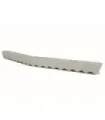 Podkładka betonowa liniowa - 50x670 mm (karbowana) - BANAN - (PALETA 750 sztuk)