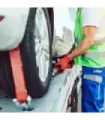 Pas transportowy (50MM/5T/3M) - DO LAWETY Z GUMAMI - DUŻY