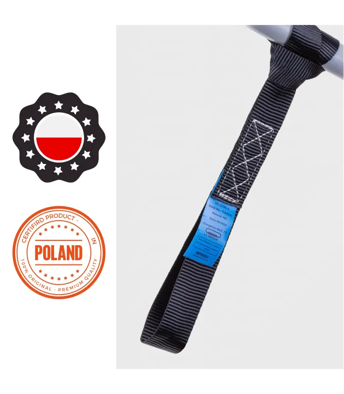 Pas Mocujący z Pętlą 25MM 800KG 3M - SOLO - 1 SZTUKA