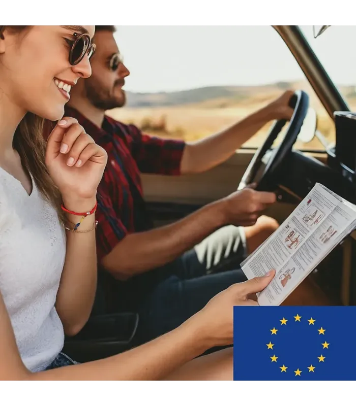 ZESTAW BEZPIECZEŃSTWA - GAŚNICA TRÓJKĄT KAMIZELKA - UE DIN ABC