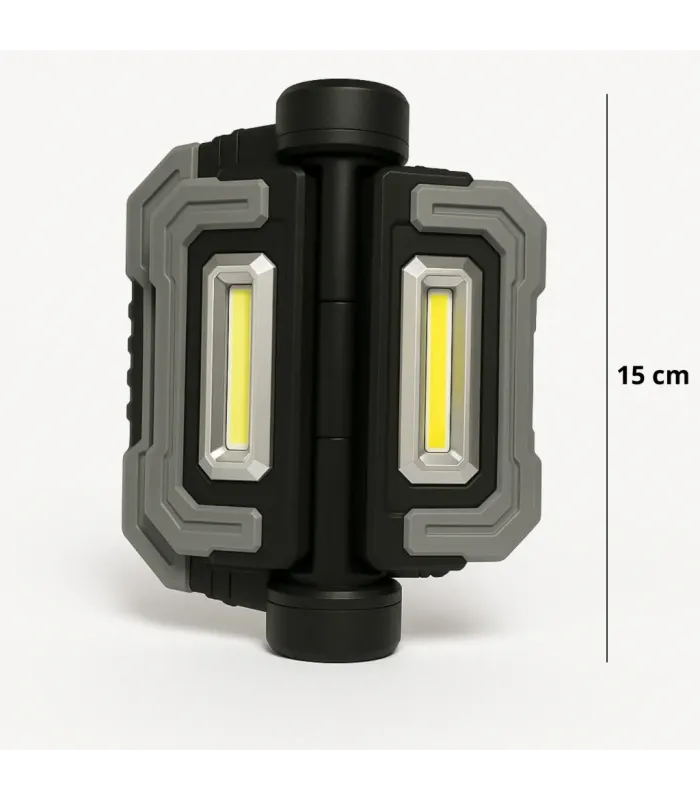LAMPA WARSZTATOWA LED - 2W1 POWERBANK -  HALOGEN REFLEKTOR NAŚWIETLACZ