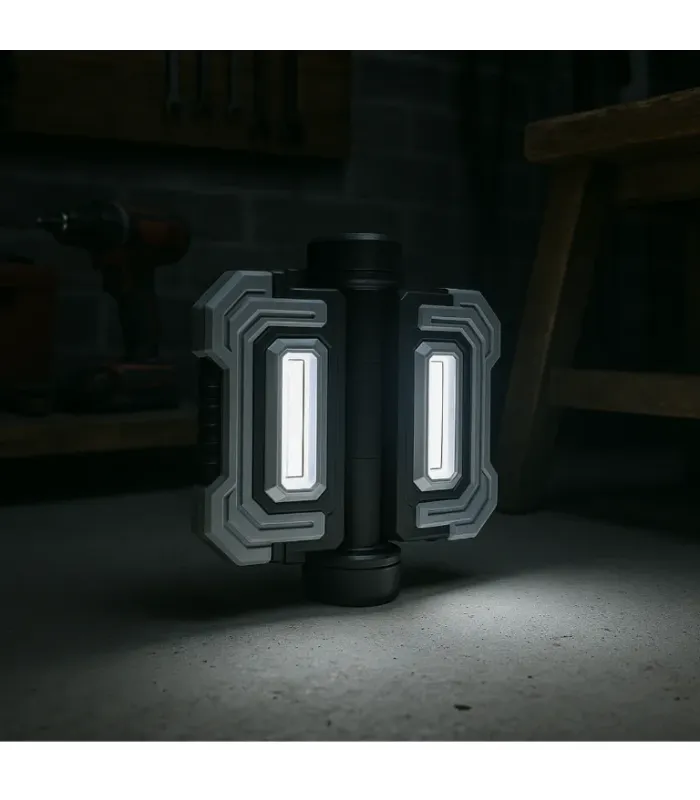 LAMPA WARSZTATOWA LED - 2W1 POWERBANK -  HALOGEN REFLEKTOR NAŚWIETLACZ