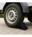 ZESTAW 2 SZTUK - KLIN POD KOŁA DO PRZYCZEPKI 1600KG - KLINY Z UCHWYTEM