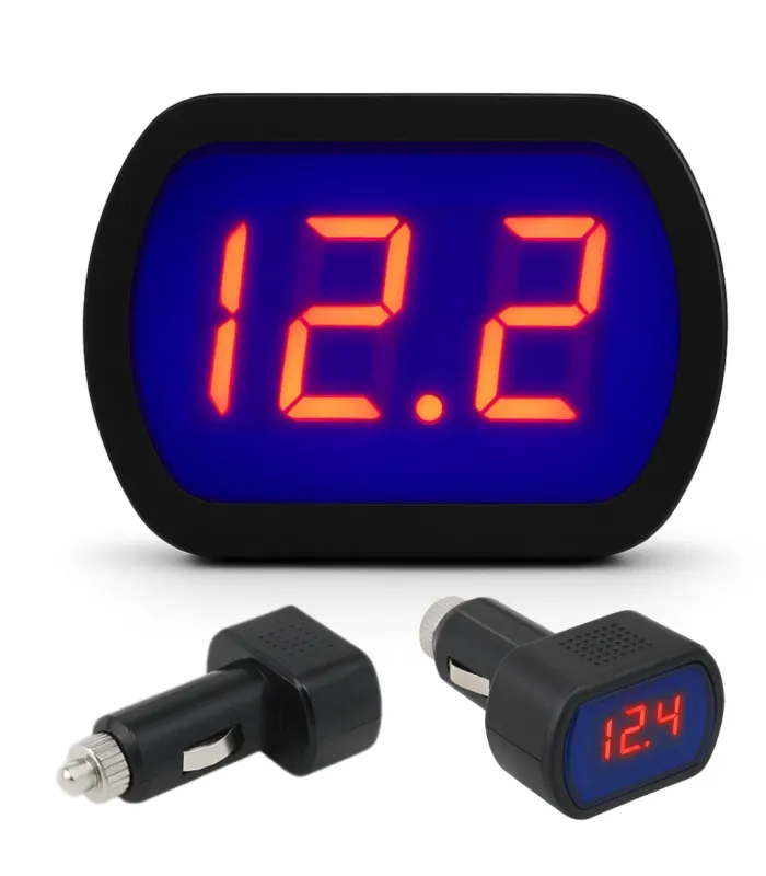 TESTER AKUMULATORA 12V MIERNIK NAPIĘCIA TESTER ŁADOWANIA ALTERNATORA