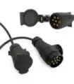 ADAPTER PRZYCZEPY 13 NA 7 PIN - PRZEJŚCIÓWKA KABEL REDUKCJA HAKA WTYK 13/7 HQ