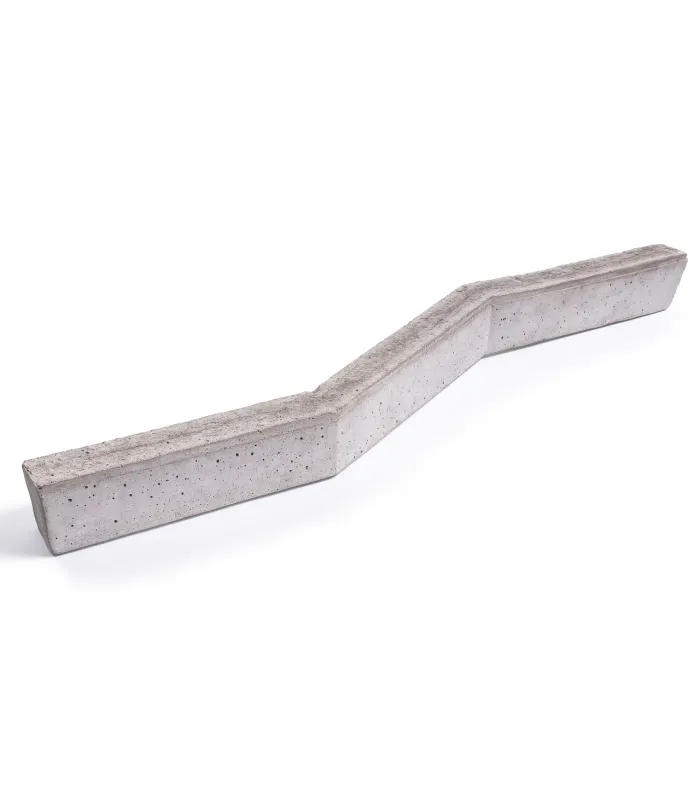 Dystans Betonowy Liniowy - 60x750 mm -  ZYGZAG - (PALETA 300 sztuk)