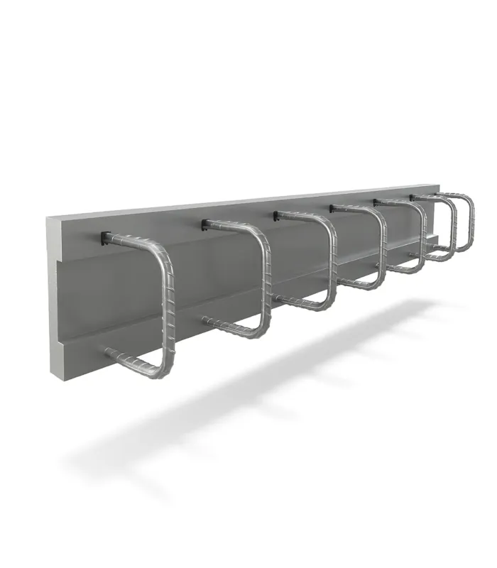 Zbrojenie Odginane COMAX - szyna 115 mm - pręt 10 mm - rozstaw 10 cm - 1 szt. (1,25 mb) (PLEXUS)
