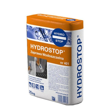 Hydrostop 401 – zaprawa wodoszczelna do klinów i napraw, worek 25 kg